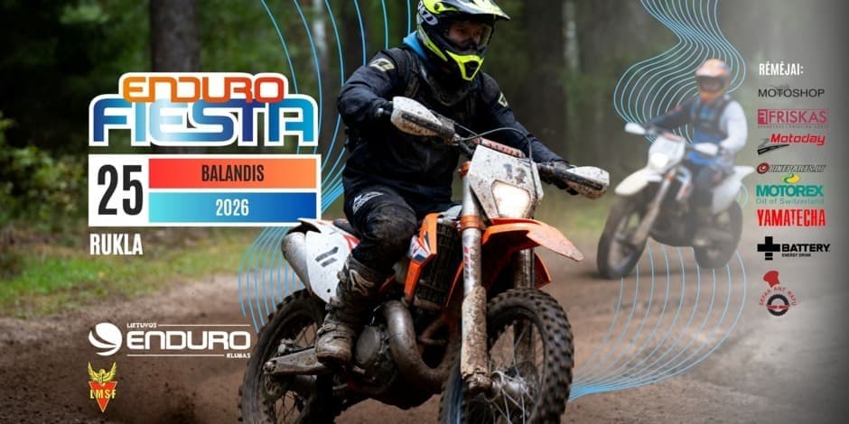 ENDURO FIESTA ruduo 2024 RUKLA