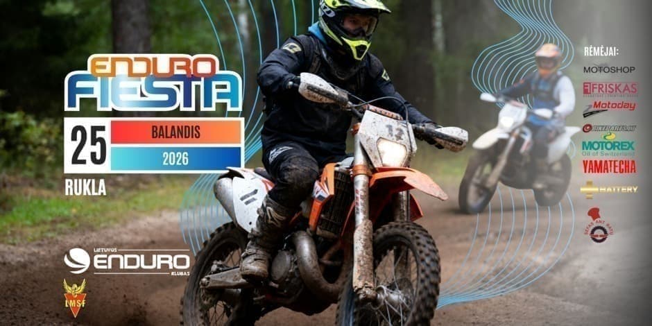 ENDURO FIESTA ruduo 2024 RUKLA