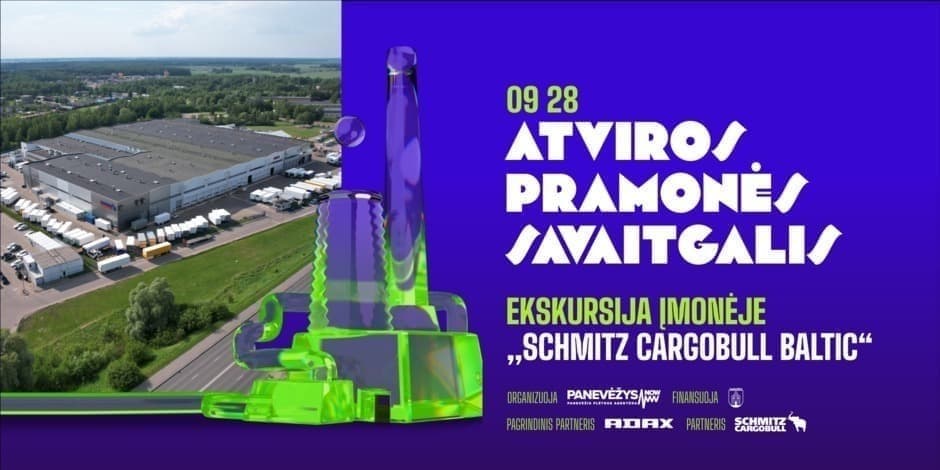 ATVIROS PRAMONĖS SAVAITGALIS 2024 ekskursija įmonėje „Schmitz Cargobull Baltic“