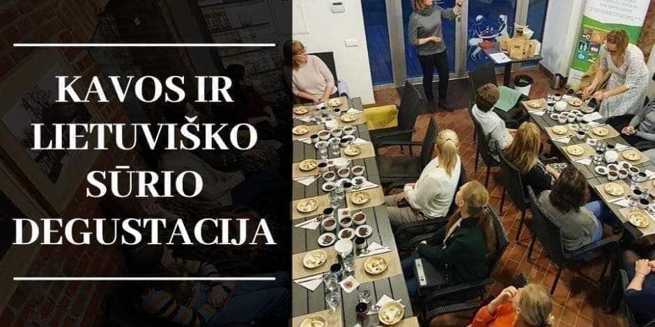 „Lietuviška fika“ - 2 val. trukmės rinktinės kavos ir lietuviško sūrio edukacinė degustacija Kėdainiuose