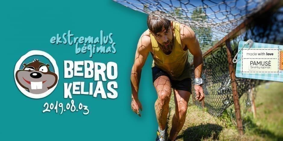 Ekstremalus bėgimas "Bebro kelias 2019"