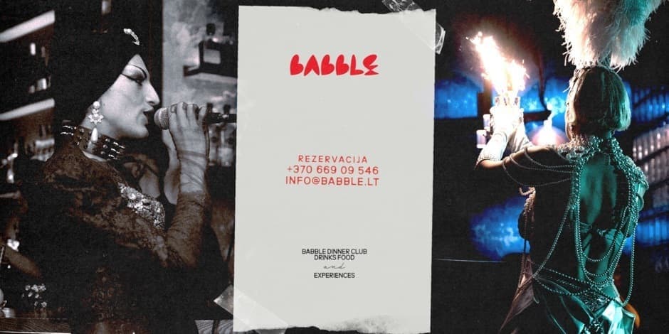 Babble Dinner Club | 12.06 Penktadienis