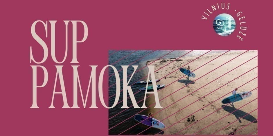 Įvadinė irklenčių pamoka 08-28 | goSUP Vilnius