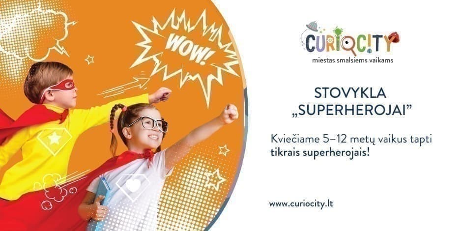 Vasaros stovykla „Superherojai”