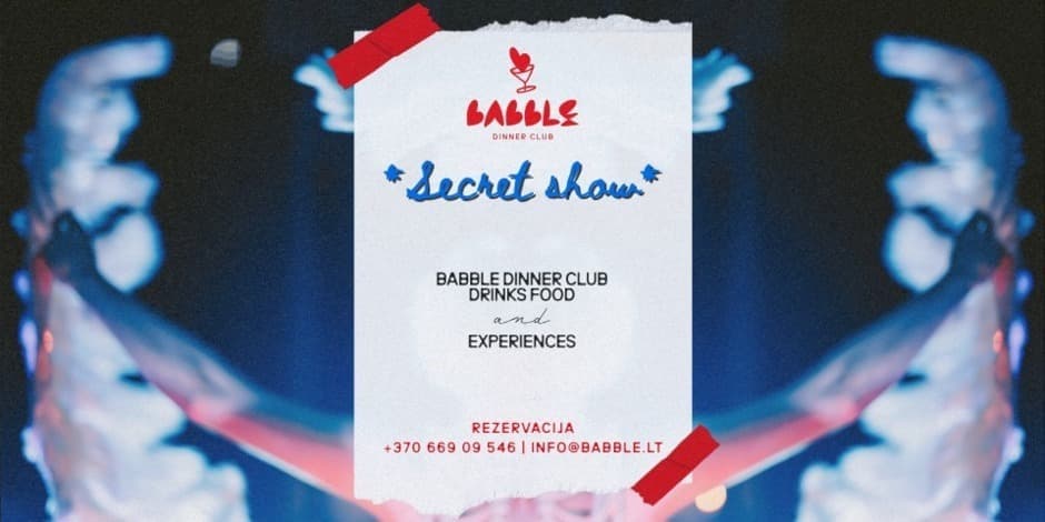 Babble Dinner Club | SECRET SHOW 02.07