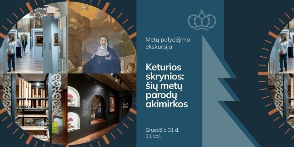 Šventinė metų palydų ekskursija „Keturi žvilgsniai į svarbiausias šių metų parodas“