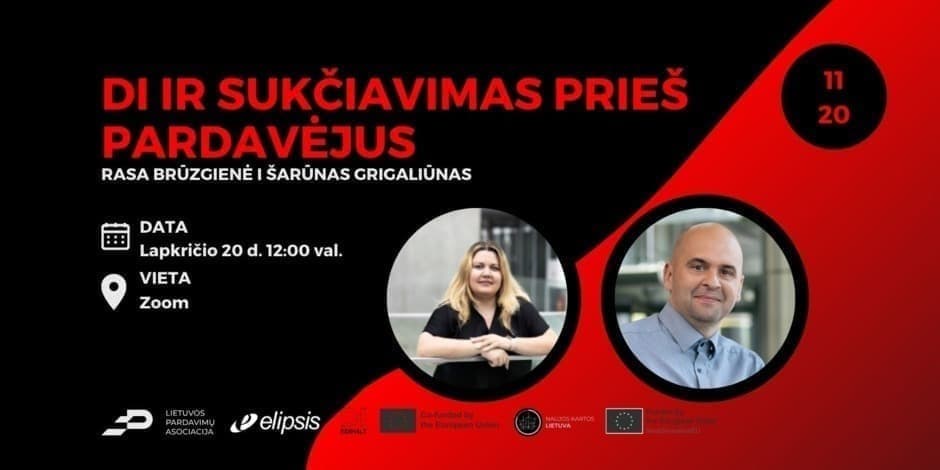 DI ir sukčiavimas prieš pardavėjus