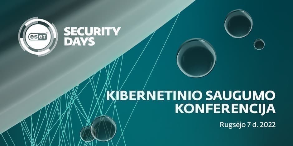 ESET Security Day: kibernetinio saugumo konferencija