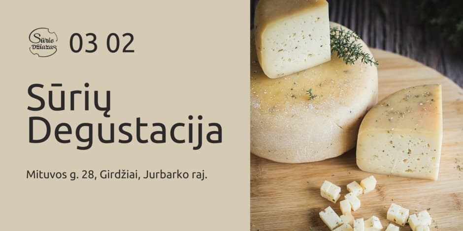 Sūrių degustacija | Sūrio džiazas