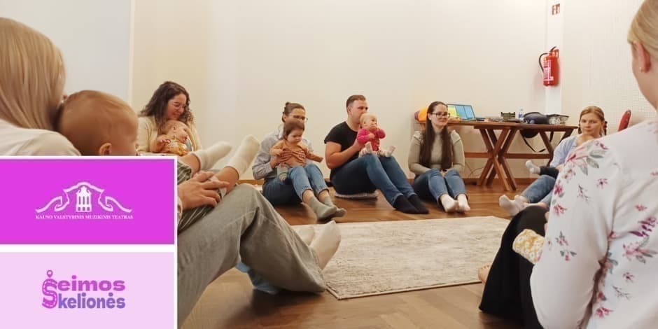 Muzikinės edukacija vaikams (nuo 6 mėn. iki 1,5 m.) | Kaunas 2026-01-07