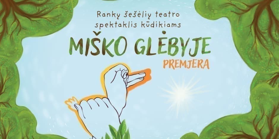 PREMJERA | Rankų šešėlių teatro spektaklis kūdikiams ,,Miško glėbyje" (6-24 mėn.)
