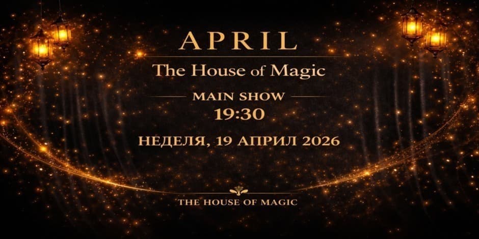 The House of Magic - Main Show 19 April