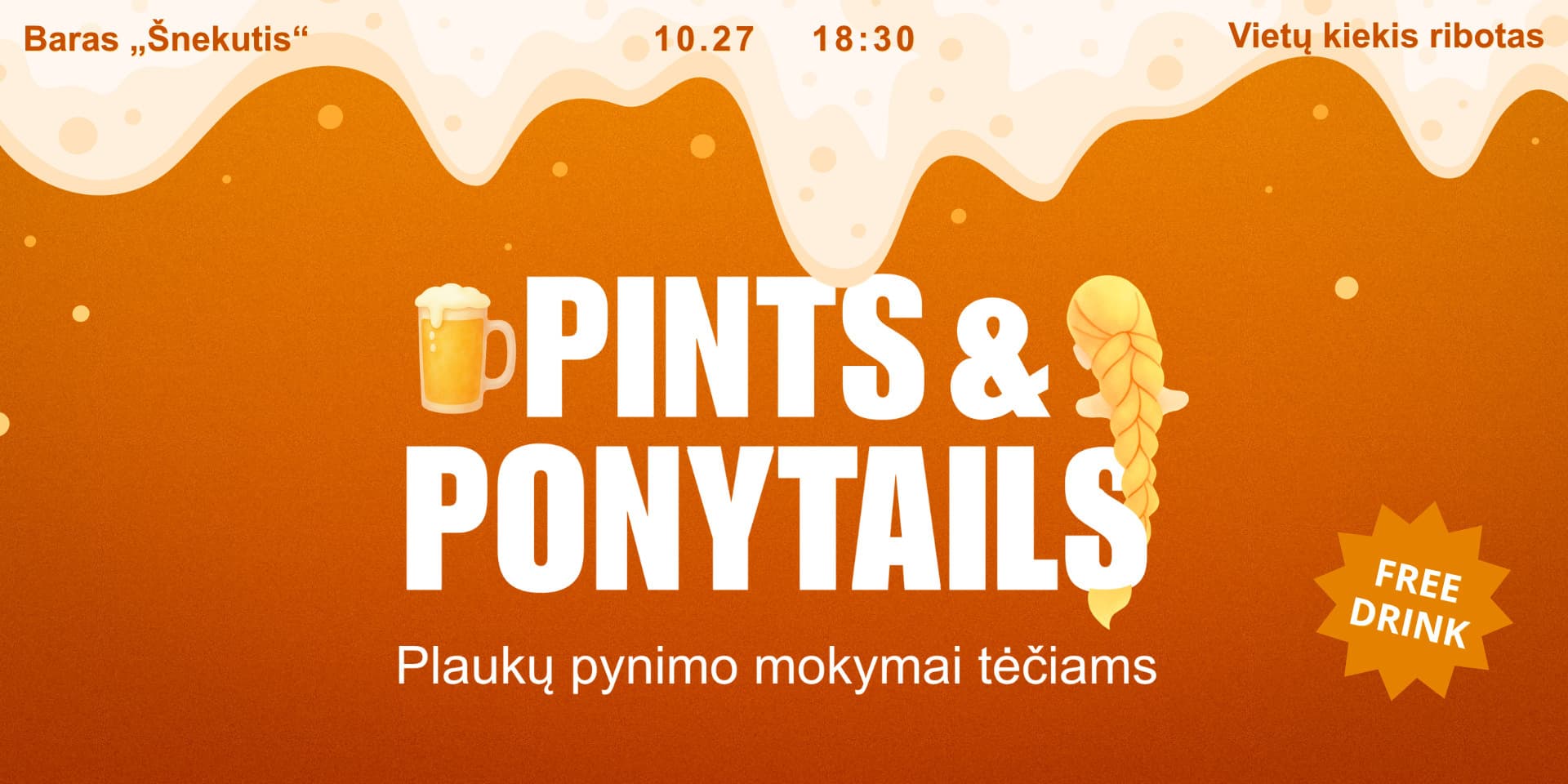 Pints & Ponytails - Hair Braiding Workshop for Dads