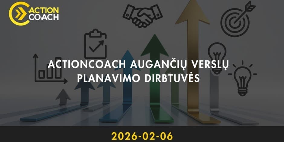 ActionCOACH augančių verslų planavimo diena