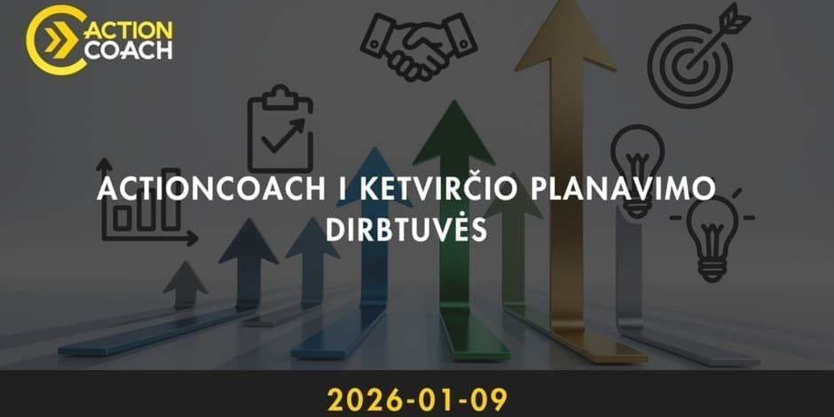 ActionCOACH augančių verslų planavimo diena