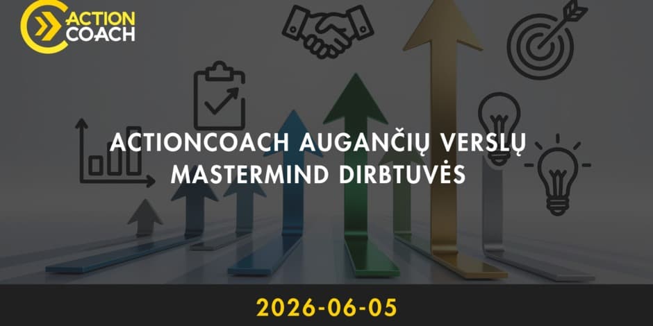 ActionCOACH augančių verslų planavimo diena