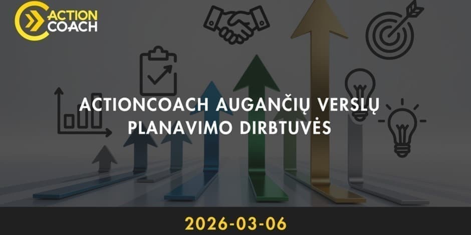 ActionCOACH augančių verslų planavimo diena