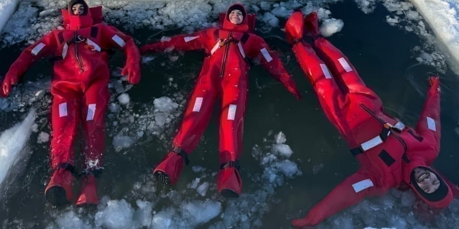 Arktinis plūduriavimas Trakuose Kovo 15 I ICYway