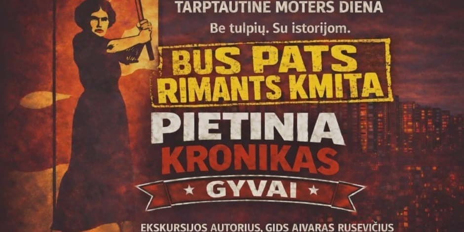 MOTERS DIENOS EKSKURSIJA AUTOBUSU „PIETINIA KRONIKAS GYVAI“