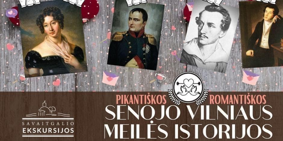 Pikantiškos ir romantiškos Vilniaus istorijos: nuotolinis pasakojimas
