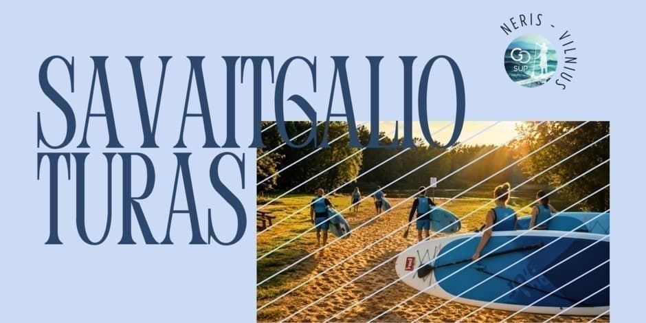 Weekend Paddleboard Tour on the Neris River, June 27 | goSUP Vilnius, event in Vilnius