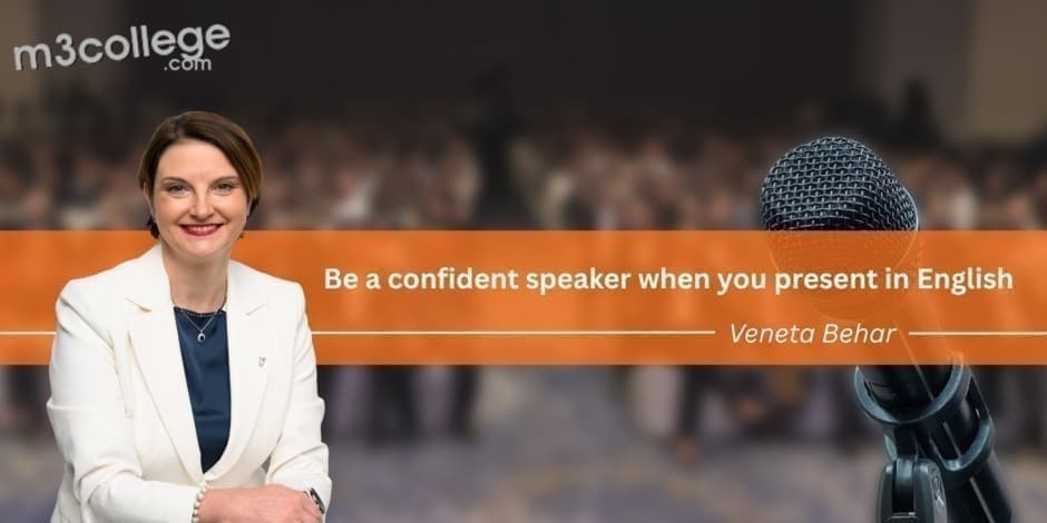 Be a confident speaker when you present in English - Презентации на английски с увереност, структура и въздействие
