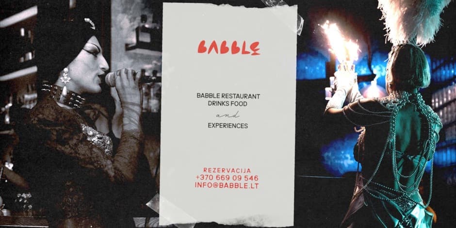 Babble Dinner Club | 12.05 Ketvirtadienis