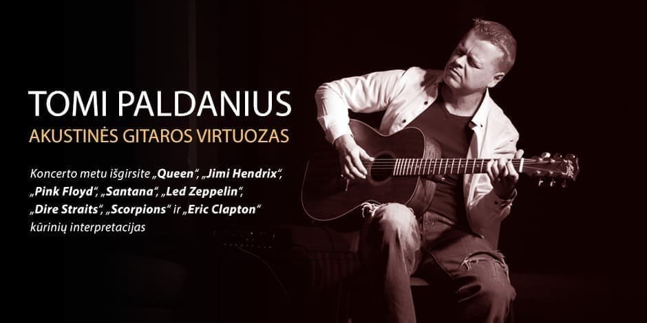 Tomi Paldanius - Akustinės gitaros virtuozas | Klaipėda