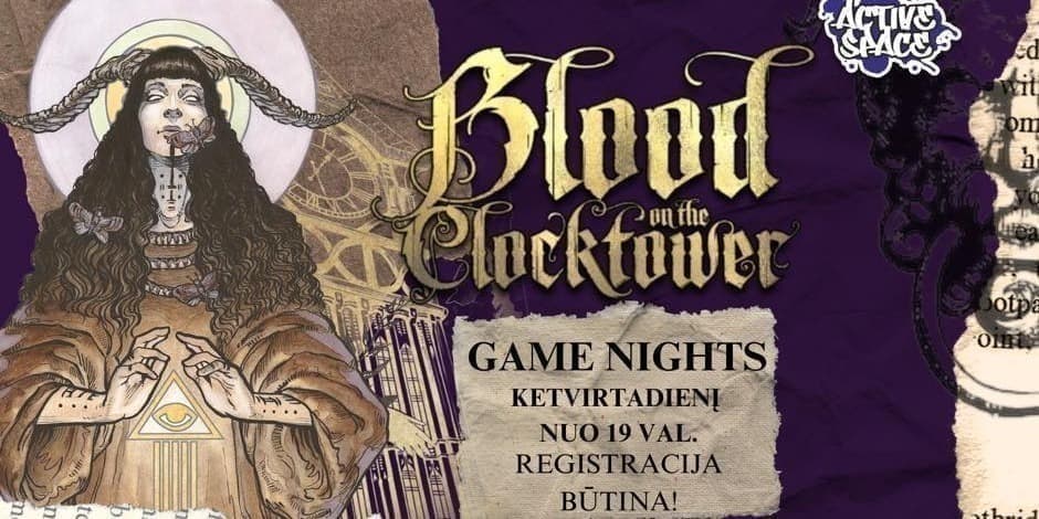 Blood on the Clocktower Thursday Game Night