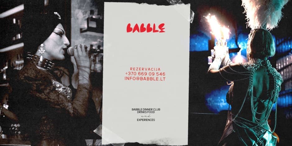 Babble Dinner Club | 11.29 Penktadienis