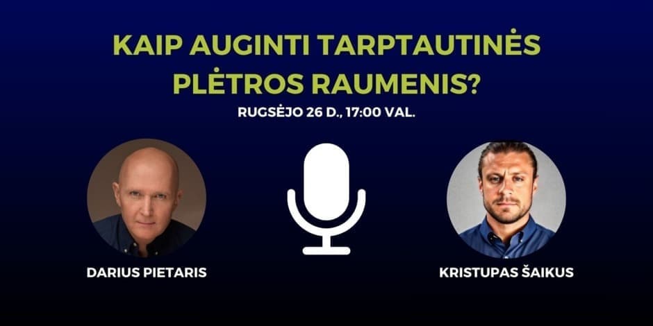Kaip auginti tarptautinės plėtros raumenis?