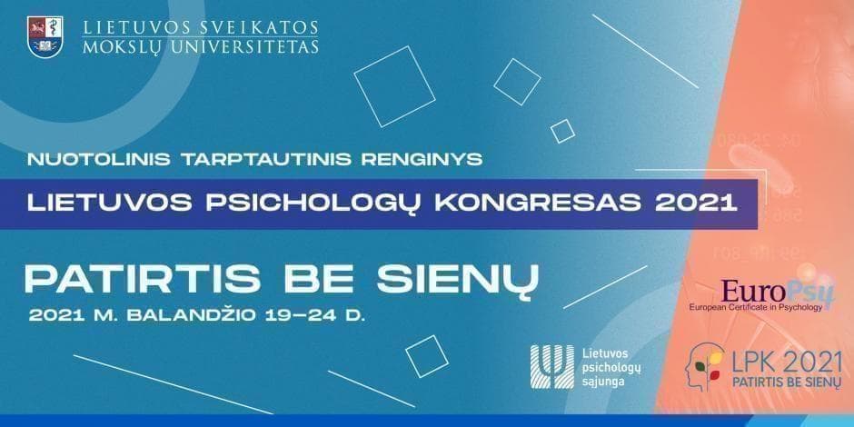 Lietuvos psichologų kongresas 2021