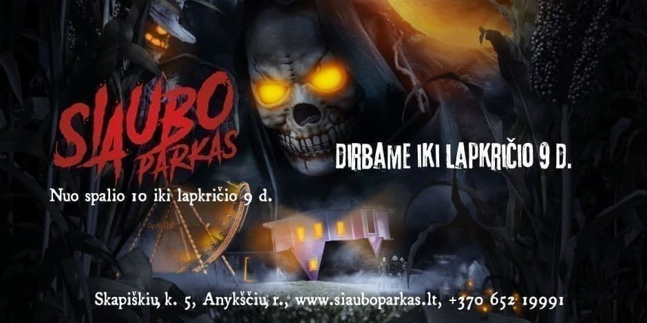 Apsilankymas Siaubo parke Anykščiuose