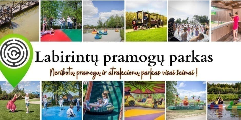 Apsilankymas Labirintų pramogų parke Anykščiuose