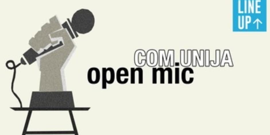 Com.Unija Open-Mic | Line-Up (1)