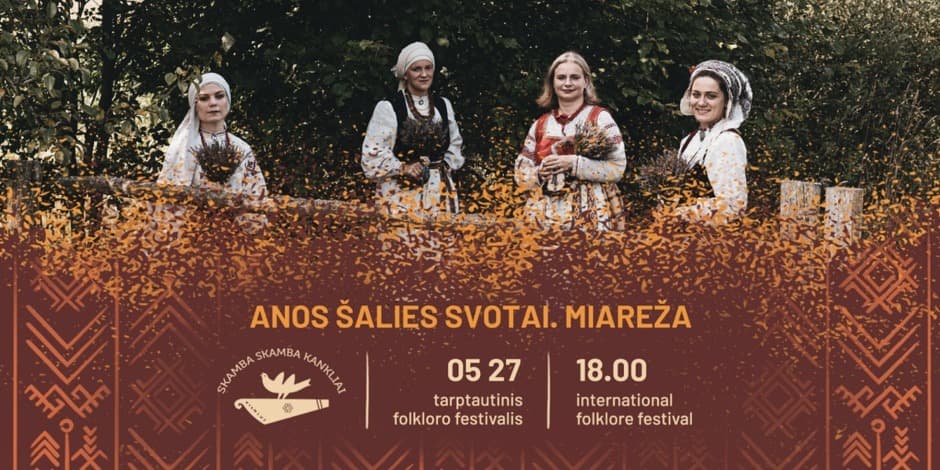 Anos šalies svotai. Baltarusių folkloro grupė „Miareža“