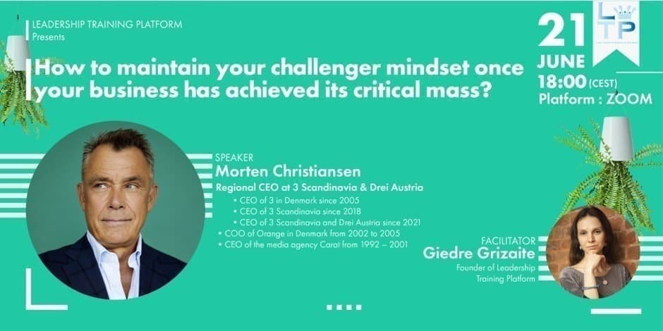 How to maintain your challenger mindset in business?