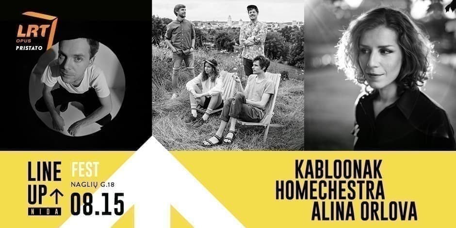 LRT OPUS pristato : ALINA ORLOVA, HOMECHESTRA, KABLOONAK