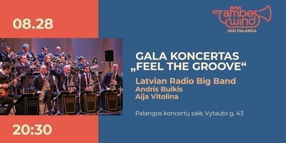 Festivalio „Amber Wind“ Gala koncertas: Latvian Radio Big Band