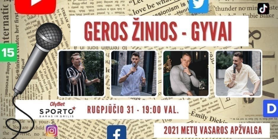 GEROS ŽINIOS - GYVAI