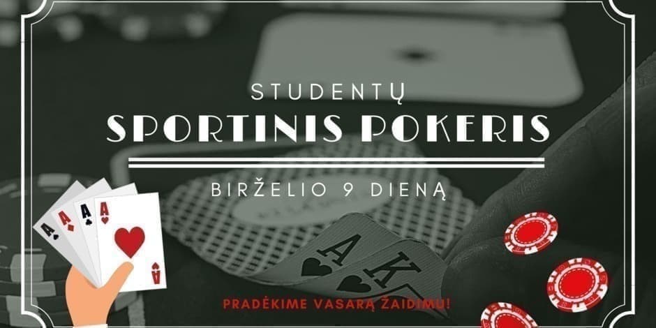 Studentų sportinio pokerio turnyras