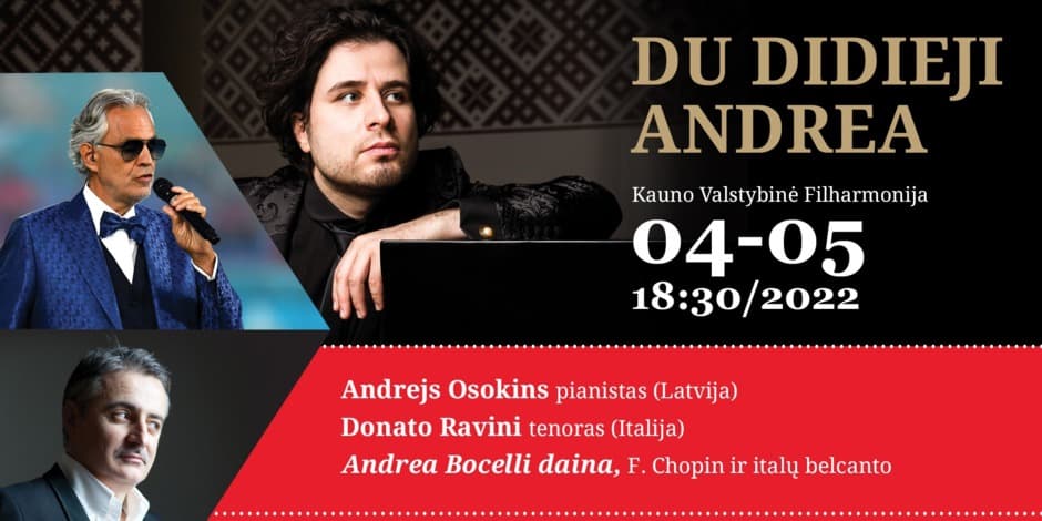 Andrejs Osokins, Donato Ravini - F. Chopin ir italų belcanto (Latvija, Italija)
