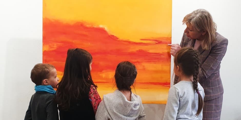 Vaikų meno degustacija