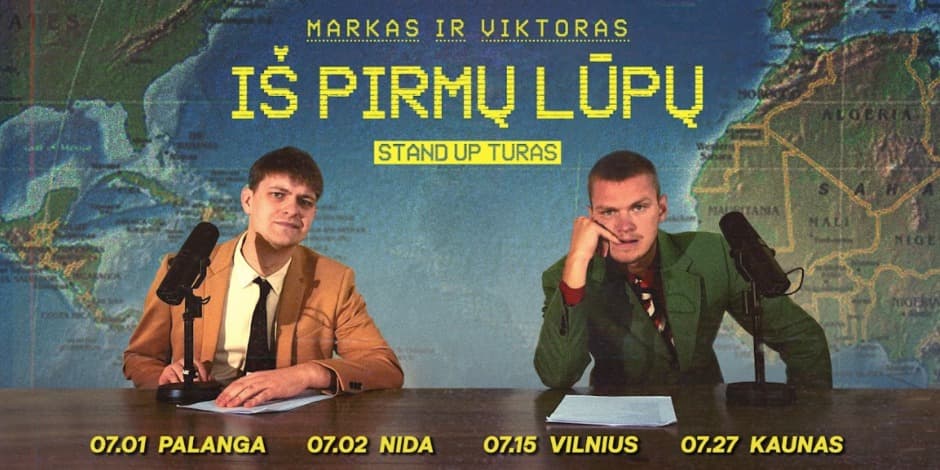 Markas ir Viktoras "Iš pirmų lūpų" Kaunas