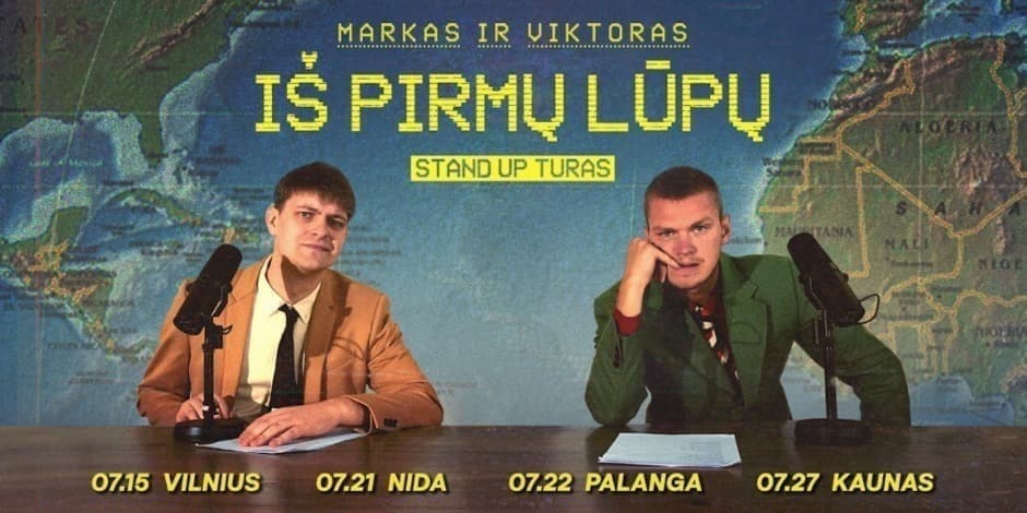 Markas ir Viktoras "Iš pirmų lūpų" Kaunas 2 pasirodymas