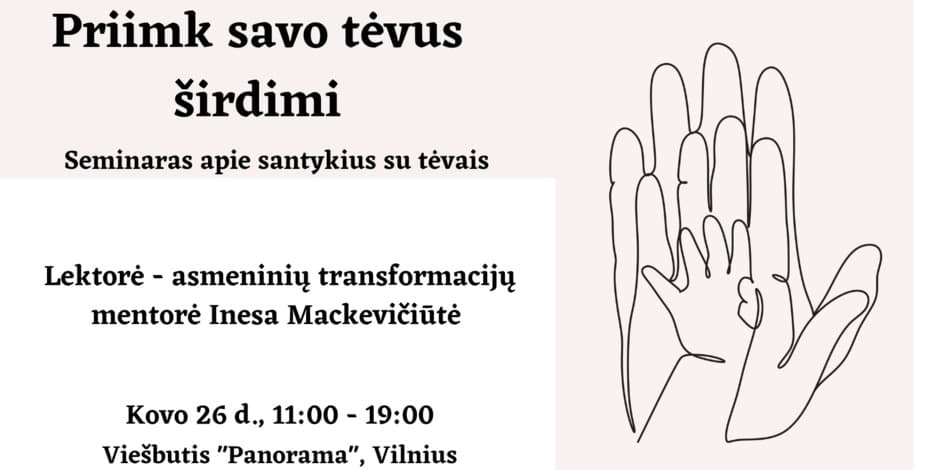 Priimk savo tėvus širdimi