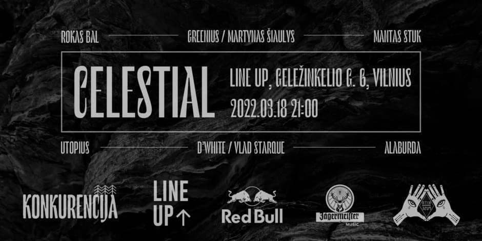 CELESTIAL | LINE UP | 3.18