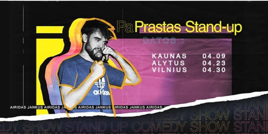 Airidas Jankus (Pa)prastas Stand-Up