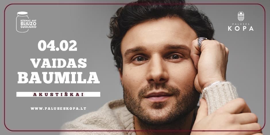 Džemas ant bliuzo suoliuko: Vaidas Baumila