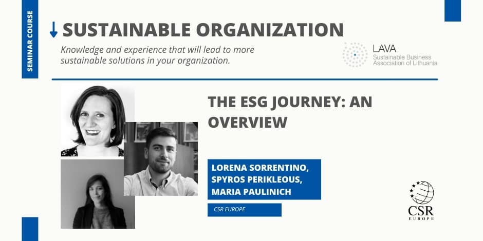 THE ESG JOURNEY: AN OVERVIEW